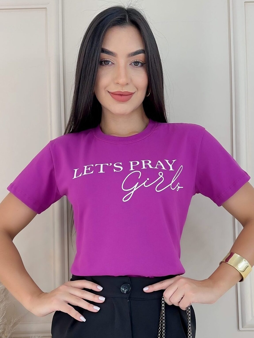 T-shirt Let’s Pray Girls
